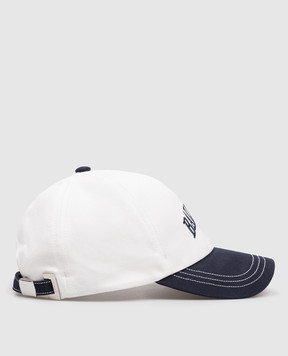 Balmain White cap with logo GH1XA561CB24