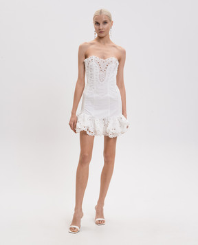 Charo Ruiz White mini dress Salty 263600