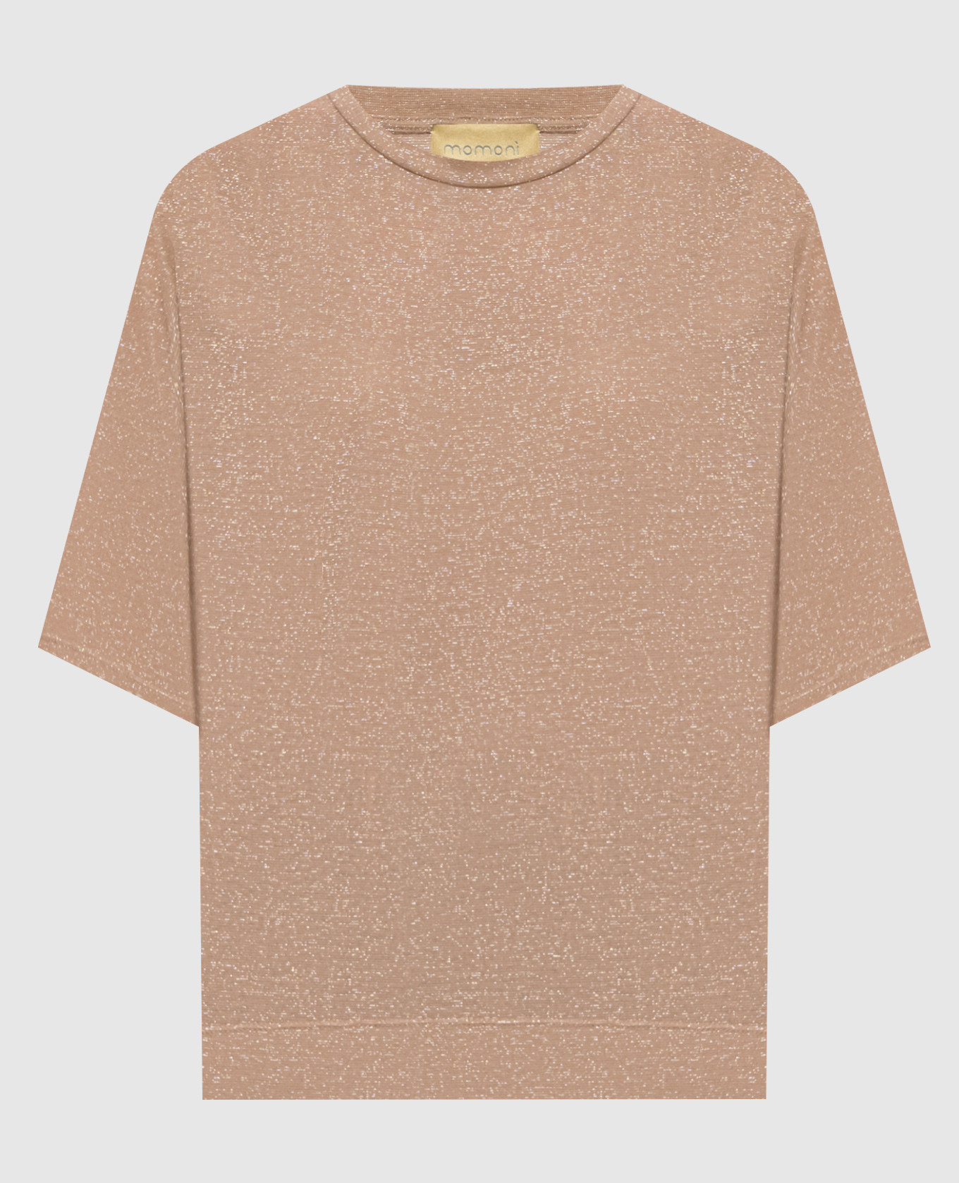 Iora beige lurex t-shirt