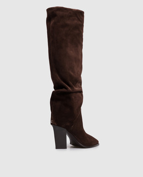 Jimmy Choo Hart brown suede boots HARTKB85SVV