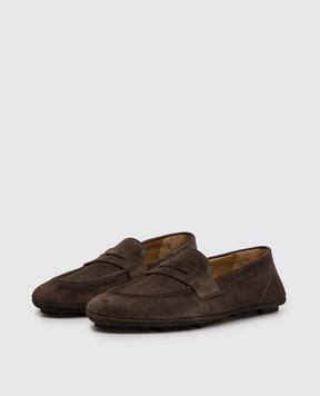 Sturlini Brown suede loafers U1503