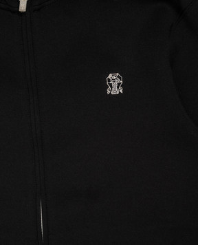 Brunello Cucinelli Children's black sports jacket BM831E517B