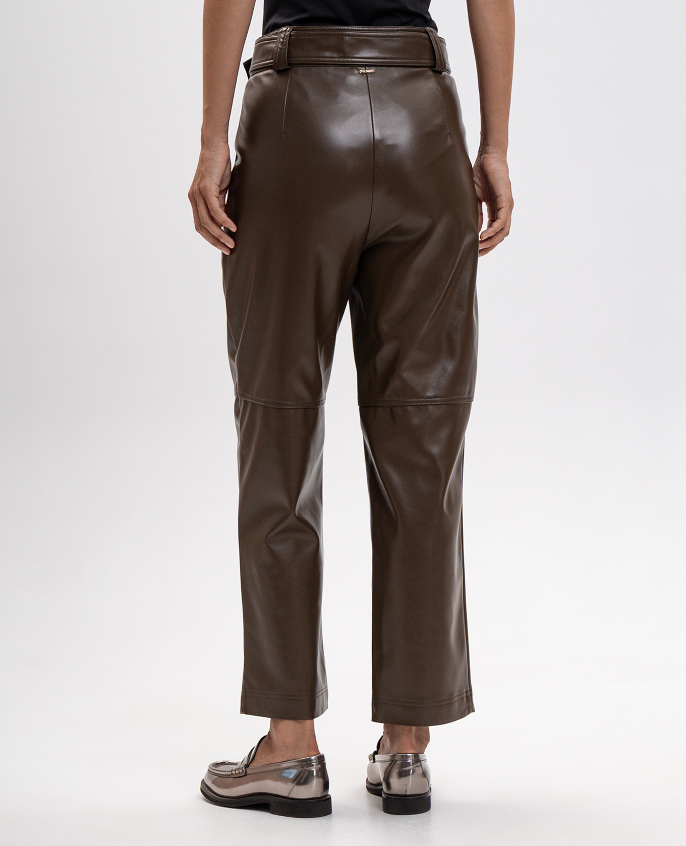 Khaki pants Twinset 4