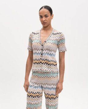 Missoni Ivory patterned top DS26SN1NBR015B