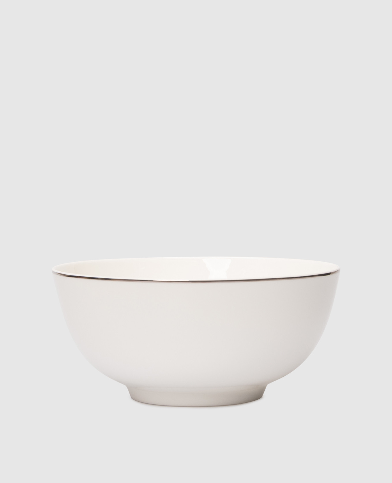

White porcelain salad bowl Ducale Geminiano Cozzi 1765