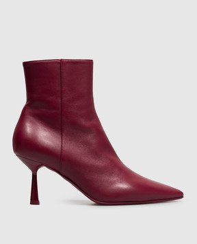 AGL Pink leather ankle boots Alla ALLABOOTIE