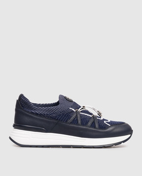 Stefano Ricci Blue combination sneakers UZ26EG2411TSMR