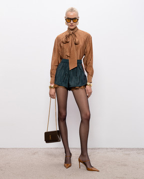 Saint Laurent Green shorts 860991Y3K31