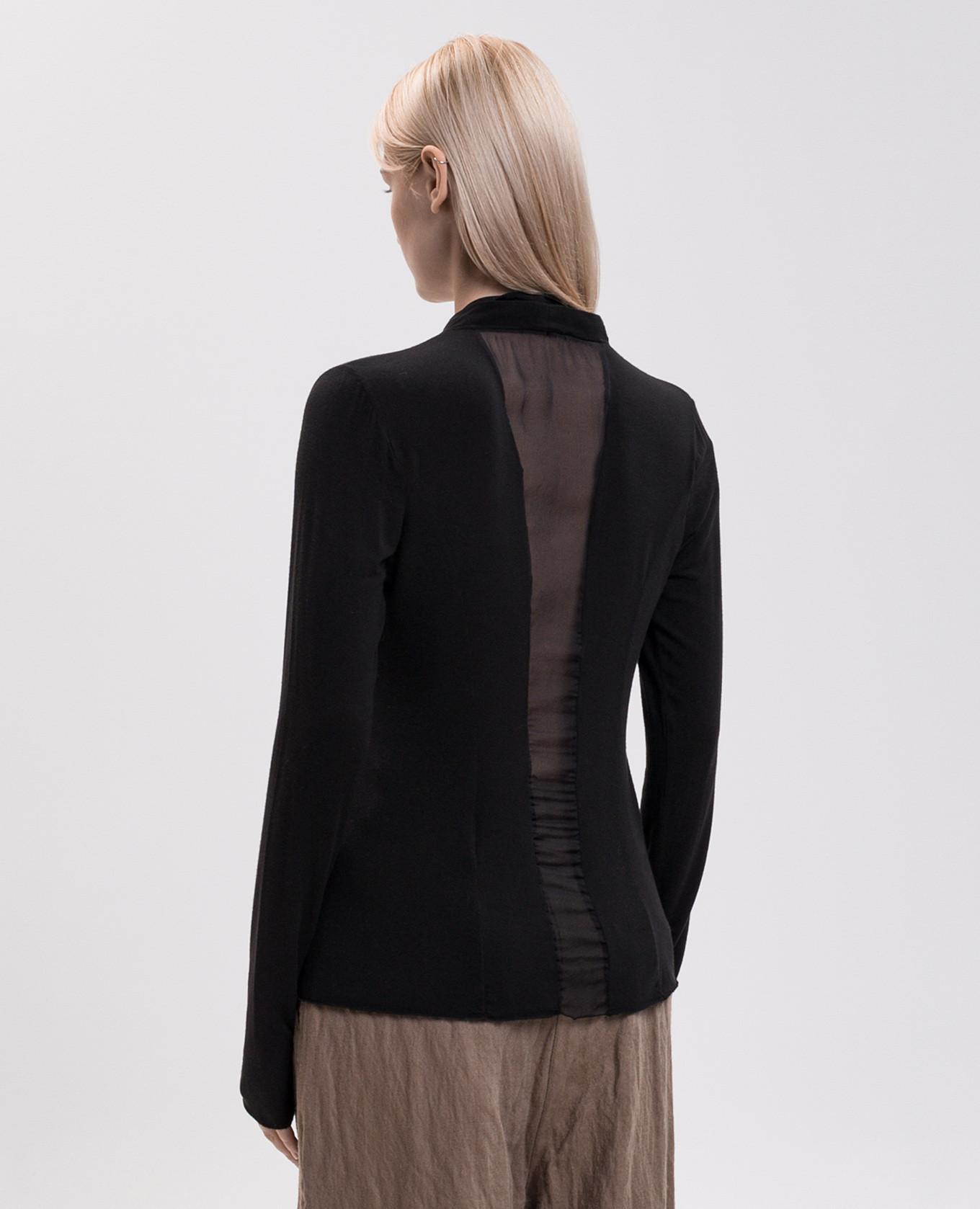 Black cardigan Masnada 4