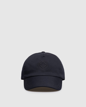 Peserico Blue cap with embroidered emblem R76057C0RCC762