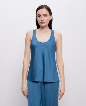 Simkhai Blue top with stripes 2262087Q