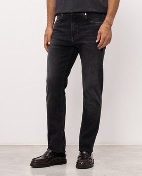 Peserico Black jeans with a worn effect R54724L18Q04360