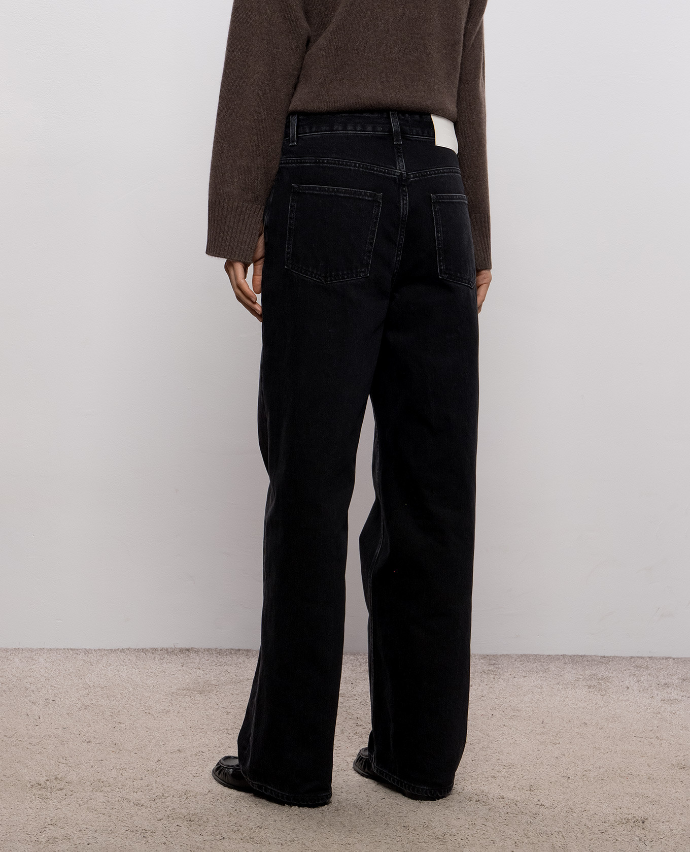 Dark gray MICO jeans Loulou de Saison 4
