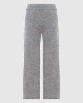 LISA YANG Marlo grey cashmere pants 2024102