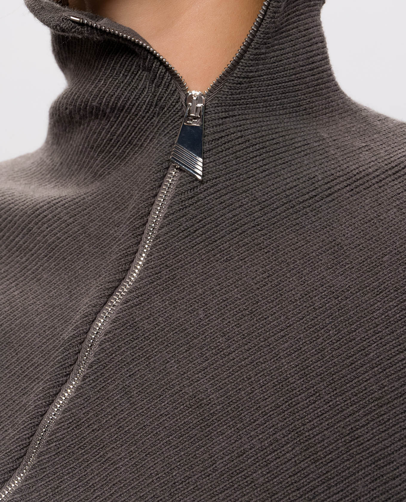 Gray sweater with wool The Attico 5