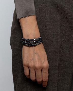 Peserico Blue beaded bracelet A35532C0CC904