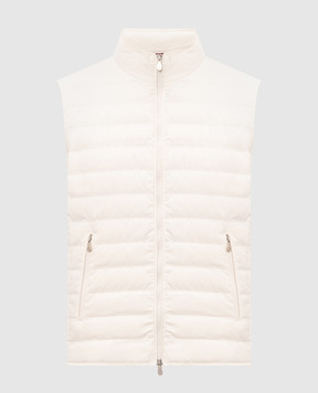 Brunello Cucinelli Ivory down vest MV4081797
