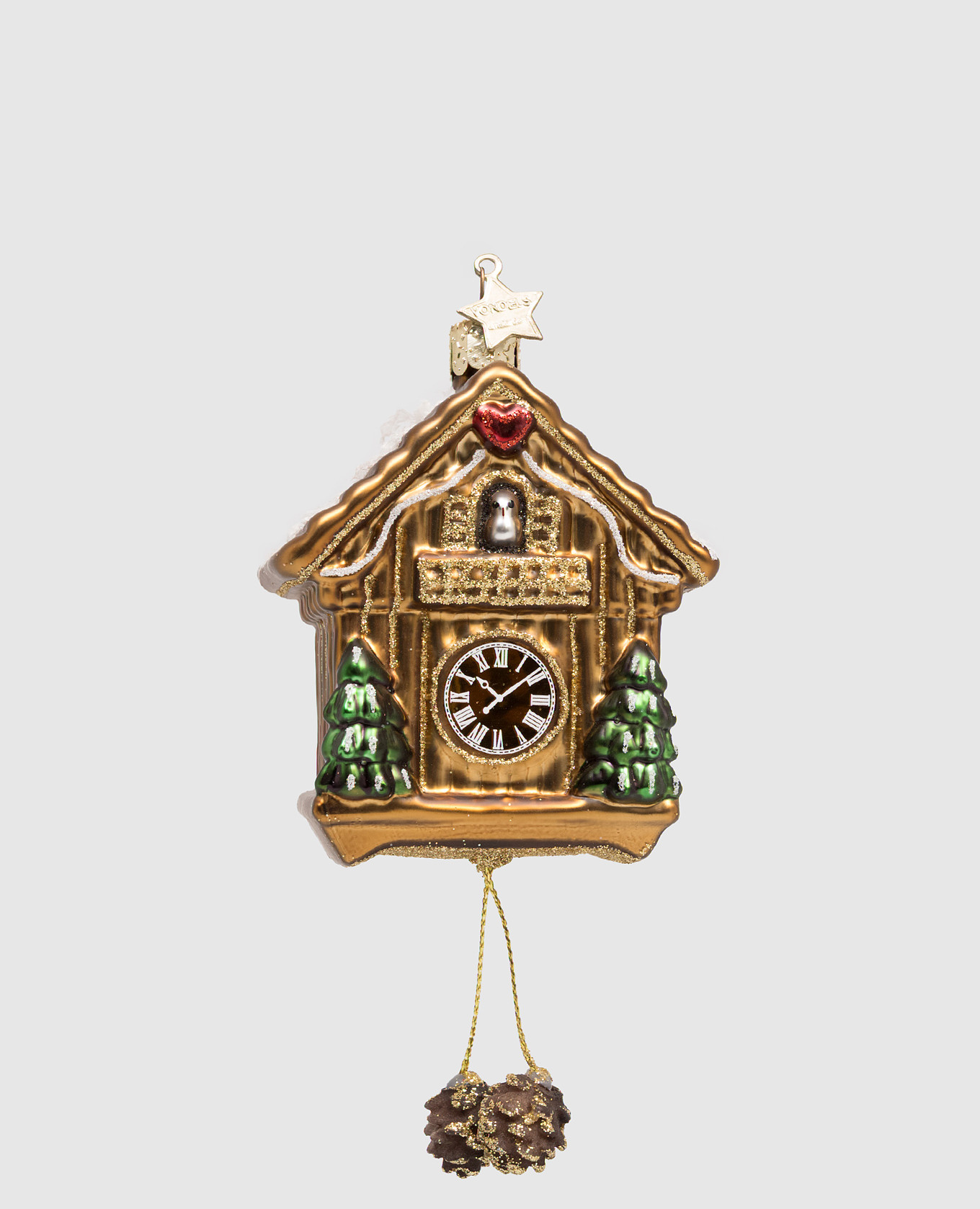 

Christmas tree toy Cuckoo Clock Vondels, Brown