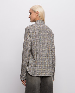 Ermanno Scervino Blouse with crystals D492K361CTWEK