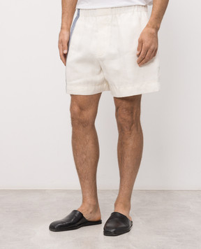 JW Anderson White linen shorts SR0135PG1898