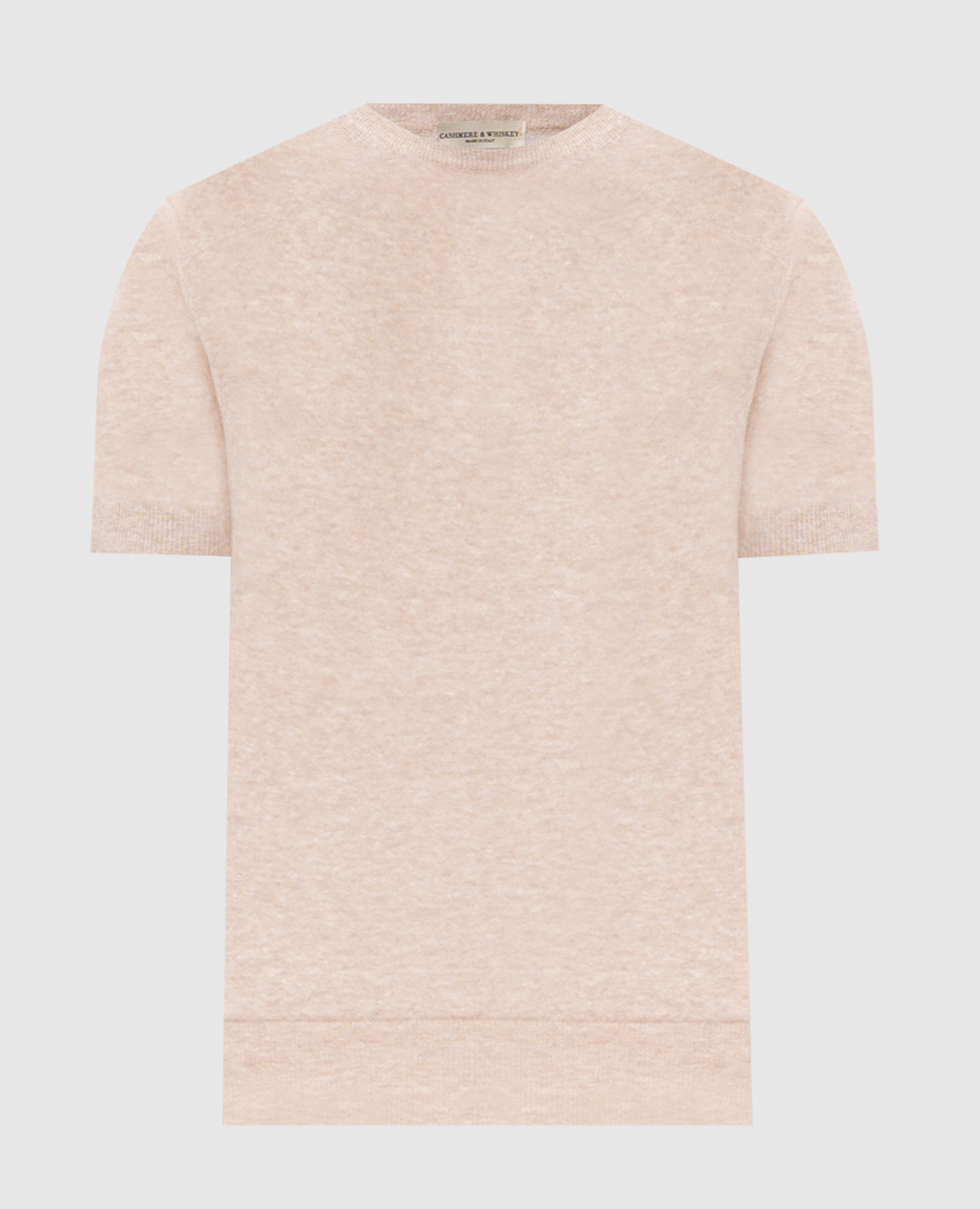 Beige linen t-shirt