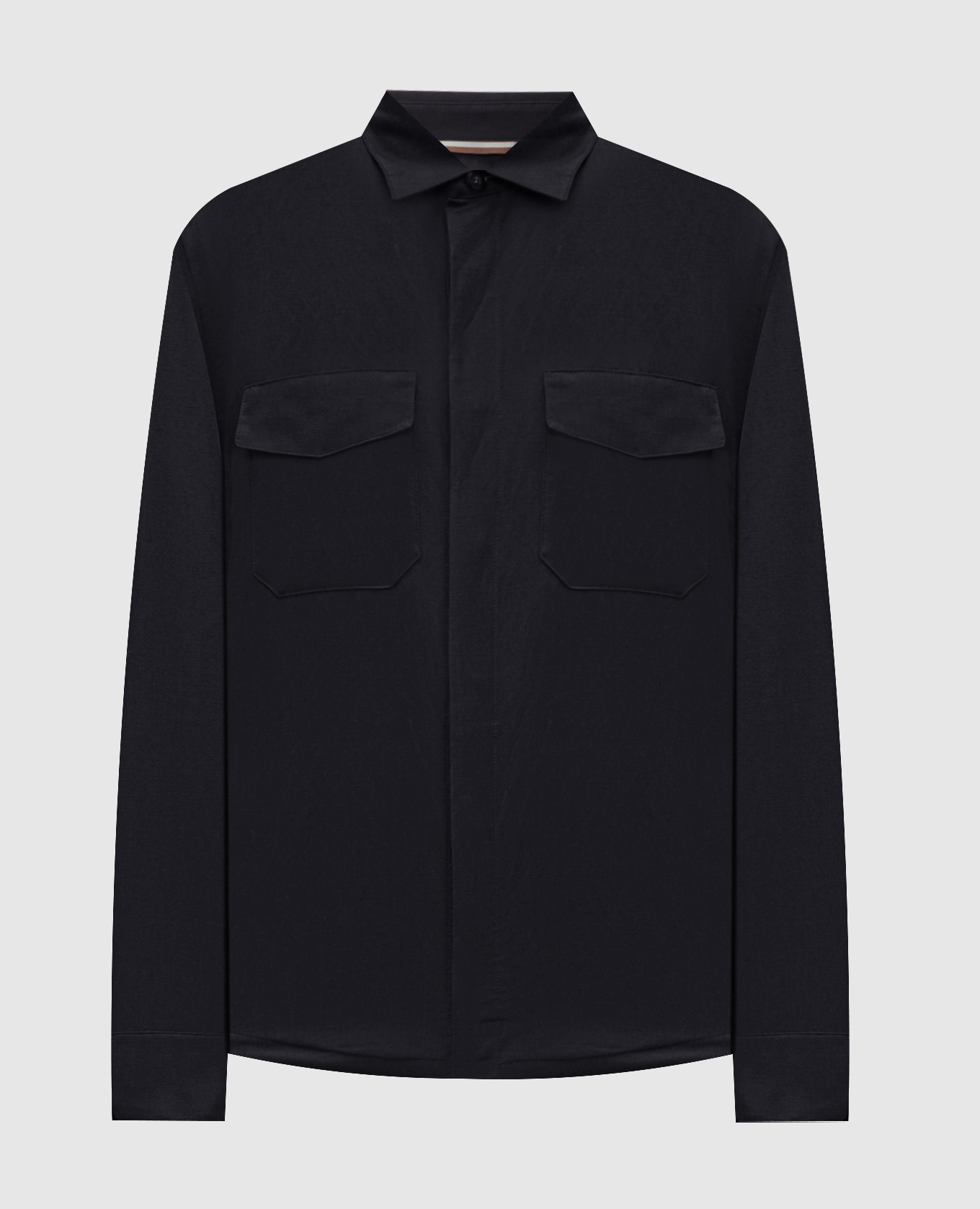 

Black shirt with pockets Canali