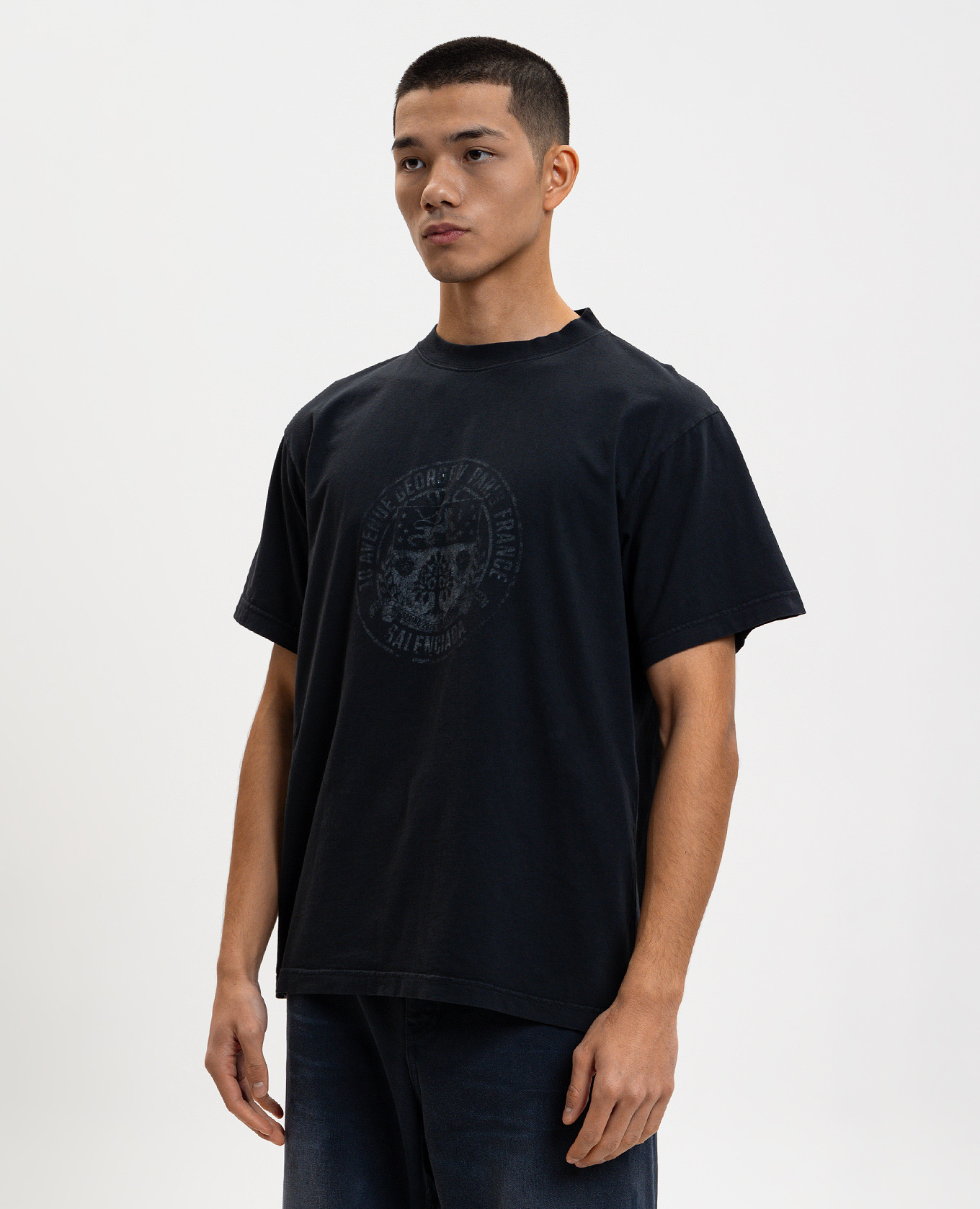 

Black T-shirt with print Balenciaga