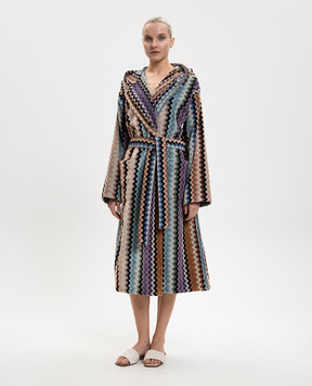 Missoni Home Terry bathrobe Adam in a pattern 1A3AC99701