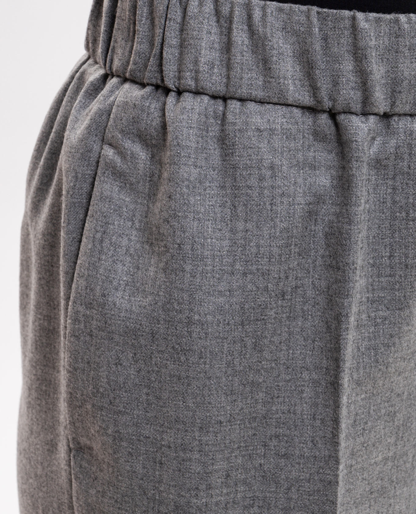 Gray wool pants Peserico 5