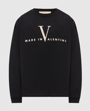 Valentino Black long sleeve with logo print 9V3MG18NBM3