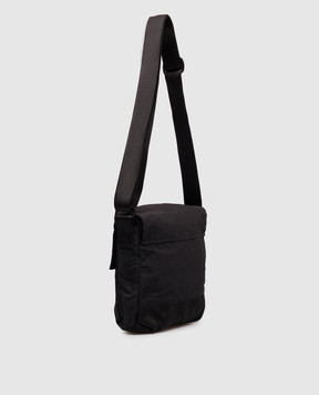 C.P. Company Black bag with logo embroidery MAC131A005349M