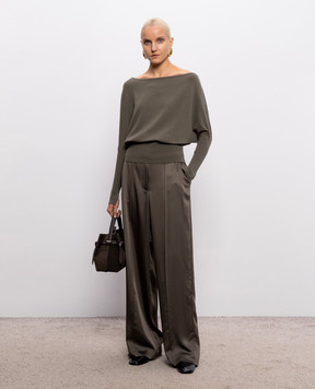 Simkhai Lavina green sweater with wool 4262011K