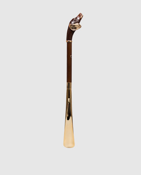 Pasotti Brown Dachshund Shoehorn PFPEXXK84