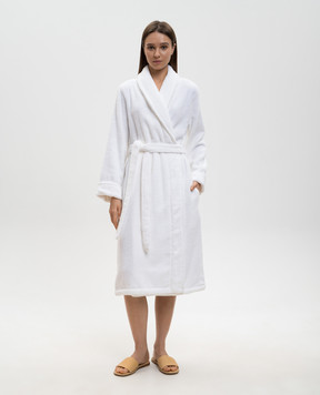 Hamam White terry bathrobe PERA PERABATHROBE