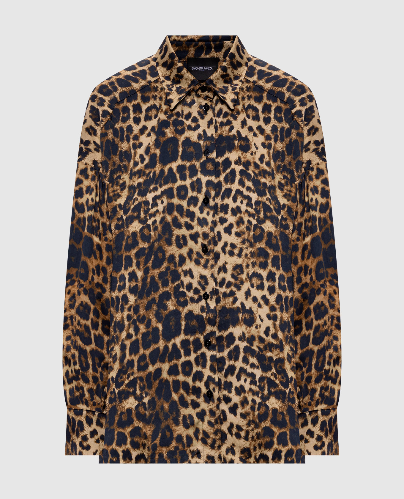 

Crisantemo blouse in animal print Simonetta Ravizza, Brown