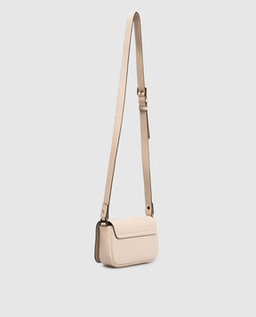 Versace Beige leather cross-body bag with logo 10187471A13171