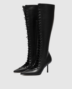 Le Silla Black leather boots COLETTE 4251B080BMPPNEM