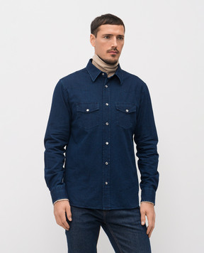Tom Ford Blue denim shirt HDS001FMC289