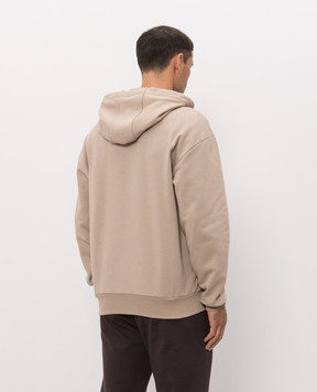Peserico Beige sports jacket with logo patch R57009J0DK00088