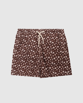 MC2 SAINT BARTH Children's brown Jean swim shorts JEA002203820L