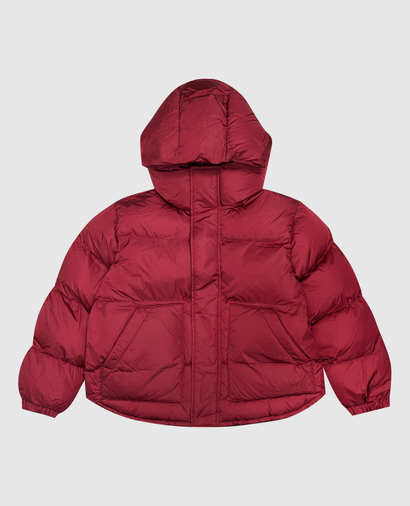 Children's burgundy jacket Maison Margiela MM6
