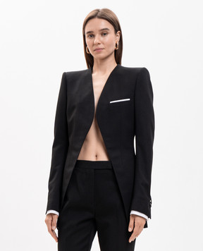 Tom Ford Black wool and silk jacket GI3084FAX1746