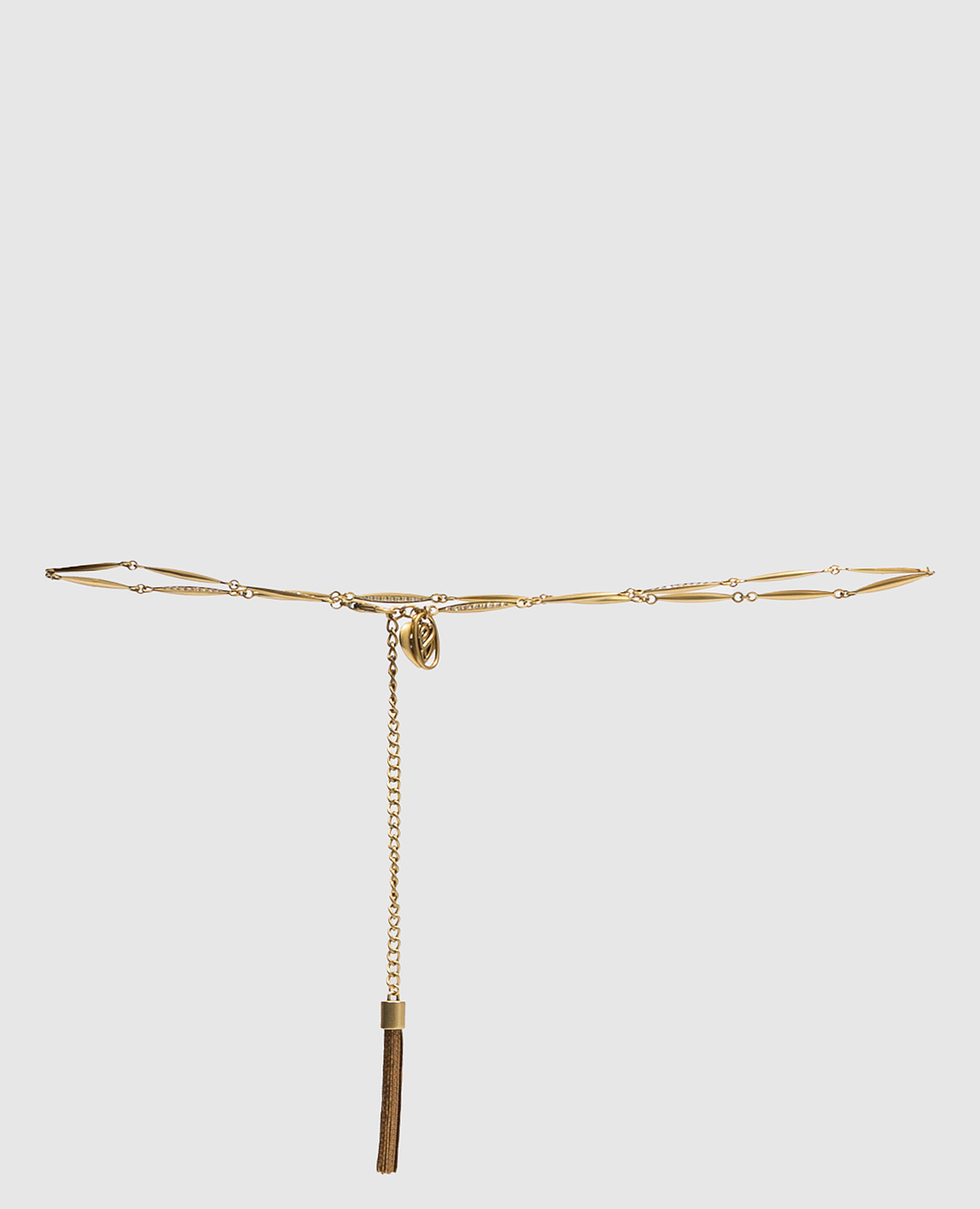 Golden belt with fringe Twinset