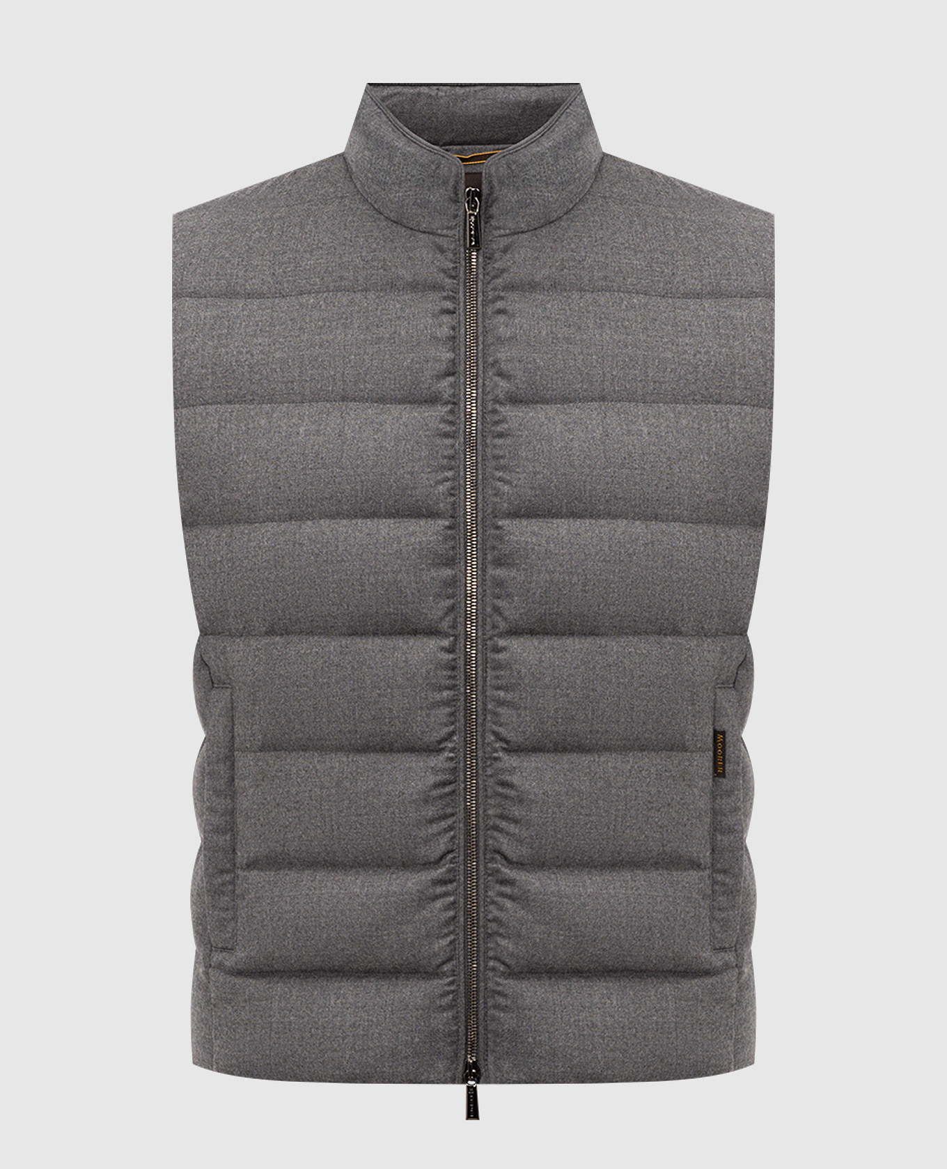 Grey down vest OLIVER