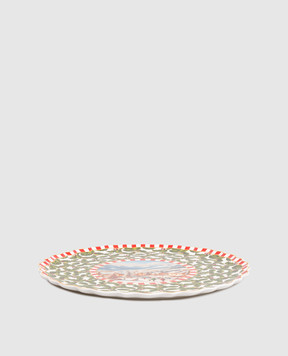 Palais Royal Porcelain serving dish in Christmas print 25402