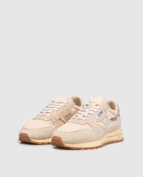 AUTRY Beige combination sneakers A1UNWWLWUQ01