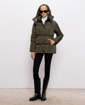 Moncler Green Agneux down jacket L20931A00163539ZD