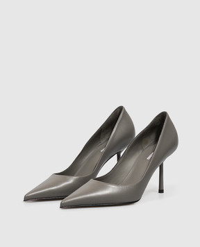 Le Silla BELLA gray leather shoes 4215C080BMPPNEM