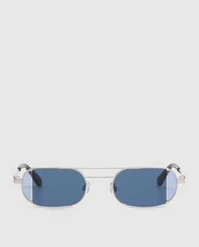 Off-White Lynn silver sunglasses OERI14HC99MET001