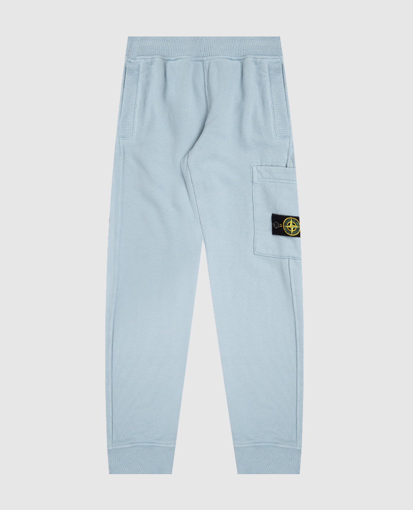 Kids' blue joggers with logo
